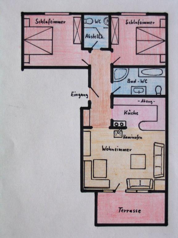 Haus Rosenrot Apartment บิชอฟสวีเซิน ภายนอก รูปภาพ
